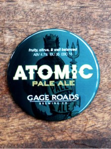 Atomic Flexidome Beer Tap Decal