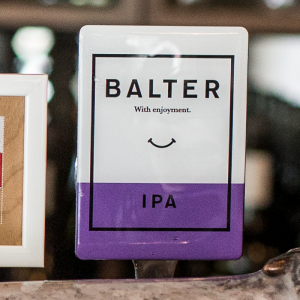 Balter Rectangle Resin Beer Tap Decal