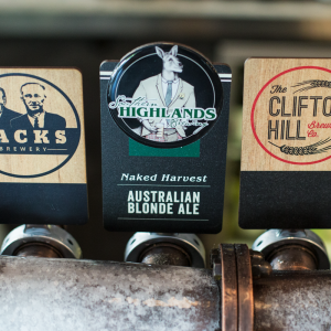 Southern Highlands Timber Beer Tap Decal