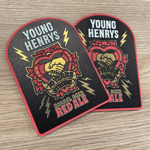Young Henrys CastPrint Beer Tap Decal